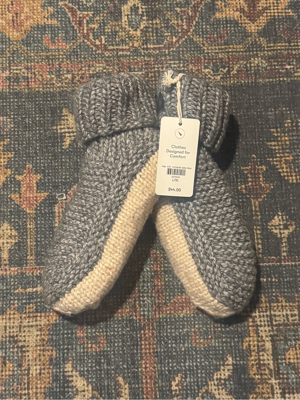 NWT, Upwest Cozy Knit Socks/Slippers